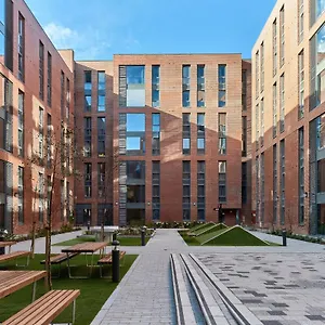 Ensuite Bedrooms With Shared Kitchen At The Elements Located In For Students Only Apartment Sheffield